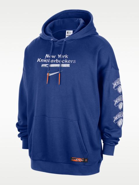 Jordan New York Knicks Courtside Men's Jordan NBA Club Premium Pullover Hoodie