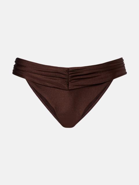 BANANHOT Iris ruched bikini bottoms