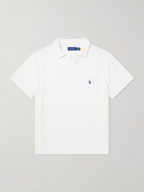 Polo Ralph Lauren Logo-Embroidered Cotton-Blend Terry Polo Shirt
