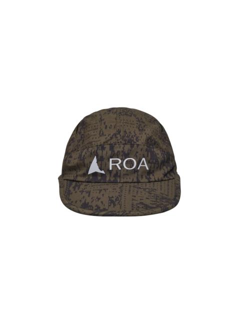 ROA Bri Melted Print Open Weave Cap