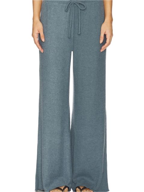 perfectwhitetee Maddie Waffle Drawstring Pant