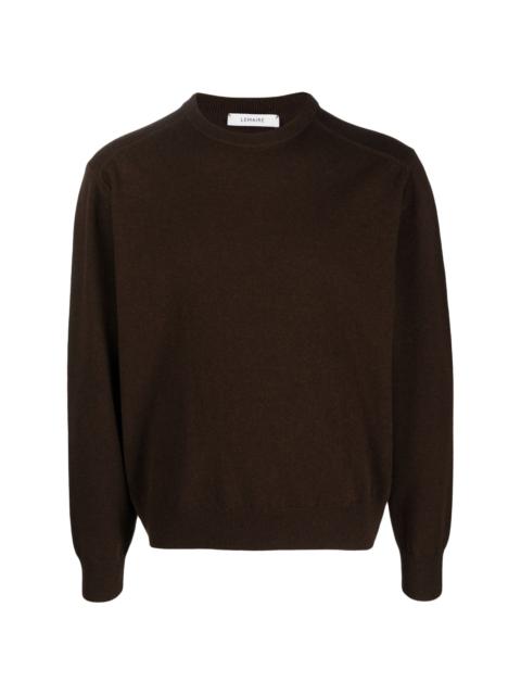 Lemaire crew neck wool jumper
