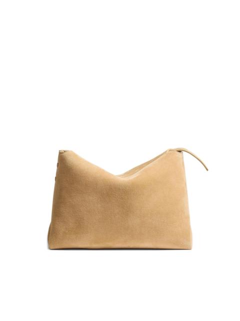 KHAITE Lina suede crossbody bag