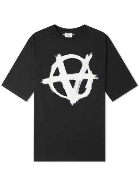 VETEMENTS VETEMENTS Oversized Anarchy Gothic Logo Tee