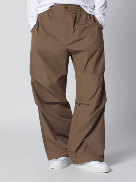 A.P.C. Brown baggy trousers