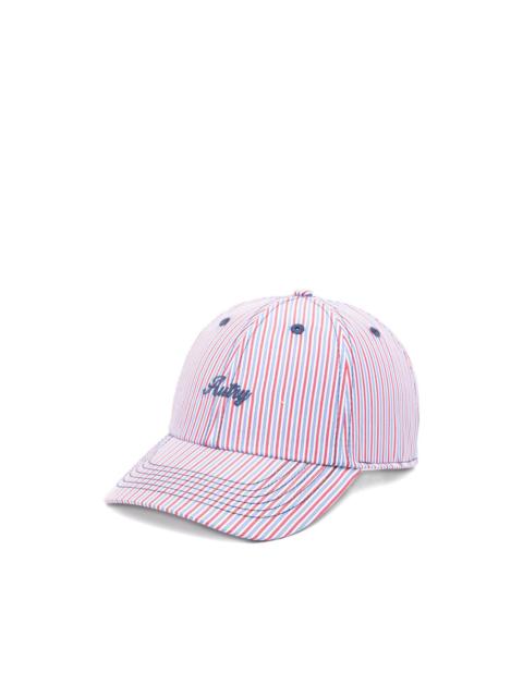 AUTRY striped baseball cap