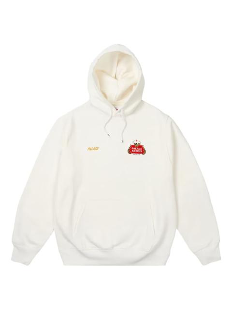 PALACE X Palace x Stella Artois logo hooded sweatshirt