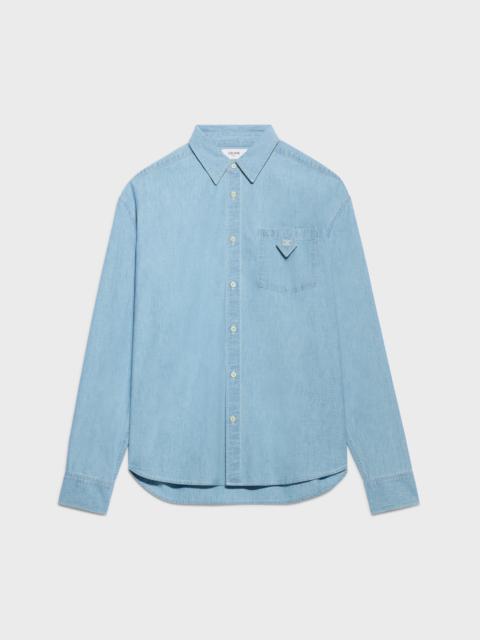 CELINE shirt IN cotton denim