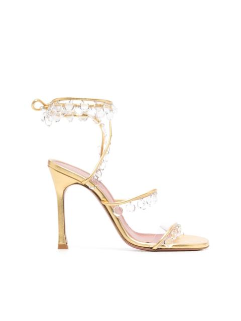 Tina 105mm crystal-embellished sandals