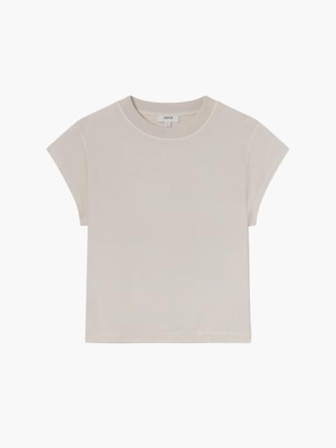 AGOLDE LONG LINE BRYCE CAP SLEEVE TEE