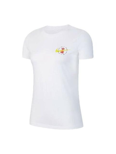 Nike (WMNS) Nike SPORTSWEAR Sports Short Sleeve White CZ3580-100