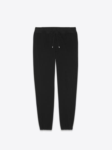 SAINT LAURENT sweatpants in fleece