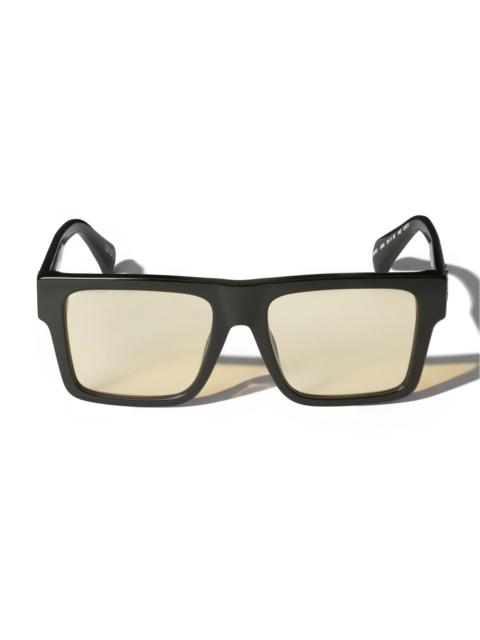 Off-White Lawton Yellow Lens Sunglasses
