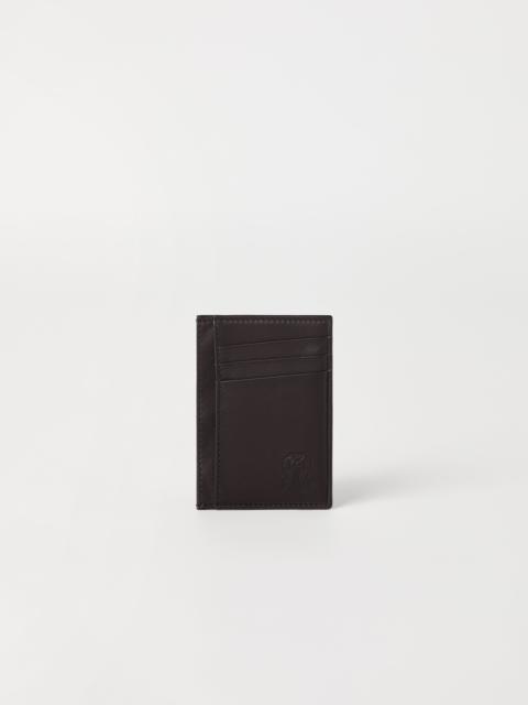 Brunello Cucinelli Smooth calfskin card holder