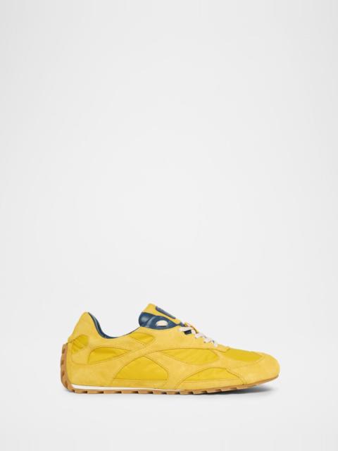 Bottega Veneta Men's Orbit Flash Suede & Nylon Low-Top Sneakers