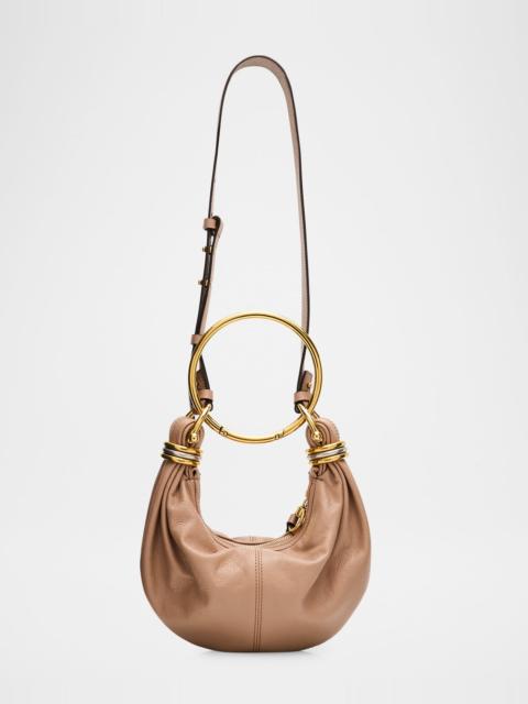 Chloé Mini Bracelet Grained Leather Crossbody Bag