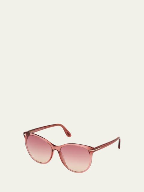 TOM FORD Maxim Cat-Eye Acetate Sunglasses