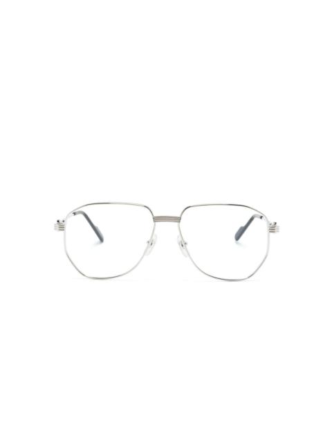 Cartier pilot-frame glasses