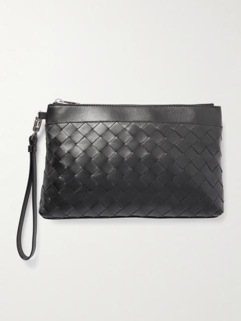 Bottega Veneta Intrecciato Leather Pouch