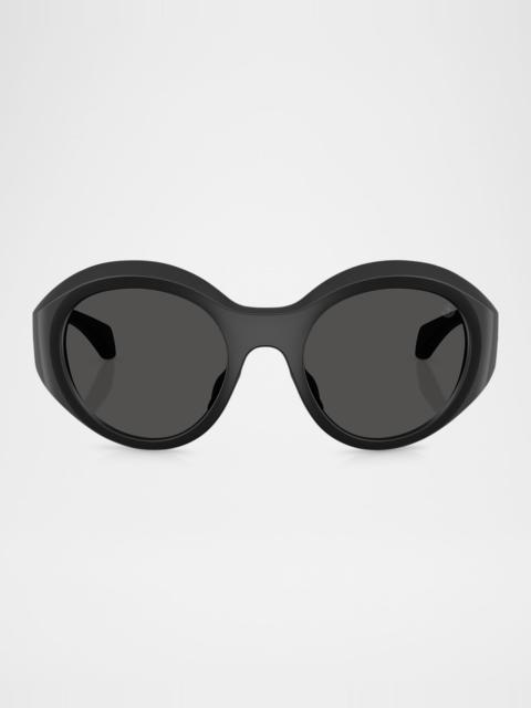 Moncler ME8005 Round Sunglasses