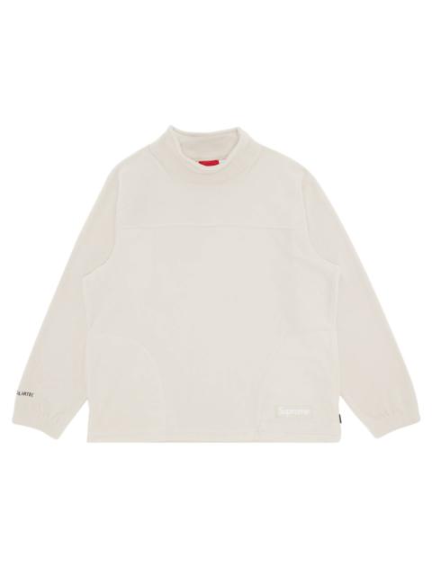 Supreme x Polartec Mock Neck Pullover 'Stone'