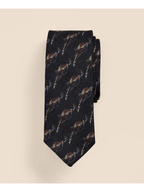 Brooks Brothers Wool Pheasant Tie