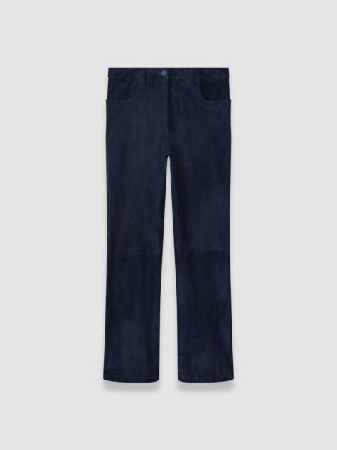 JOSEPH Duke Suede Stretch Trousers