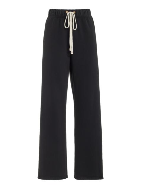 LES TIEN Classic Fleece Classic Cotton Sweatpants black