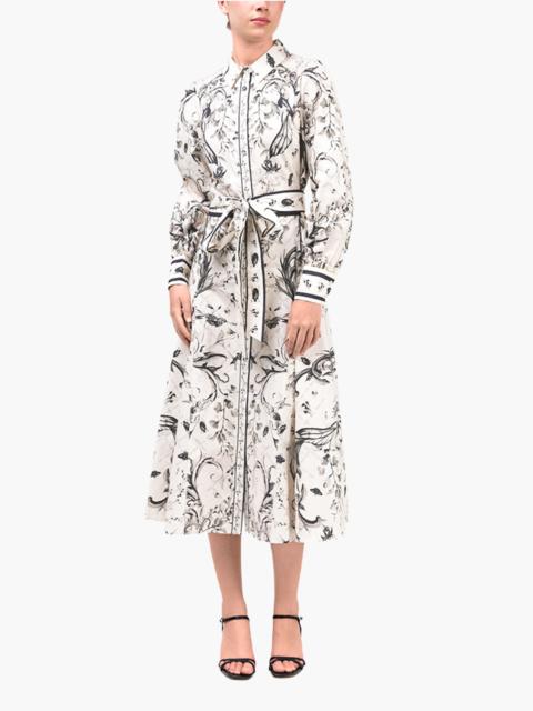 Marchesa GARDEN COTTON SHIRTDRESS