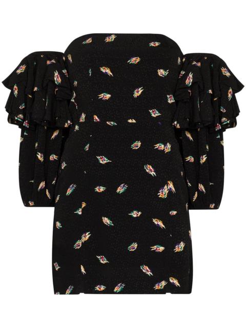 ROTATE Bethany off-the-shoulder mini dress