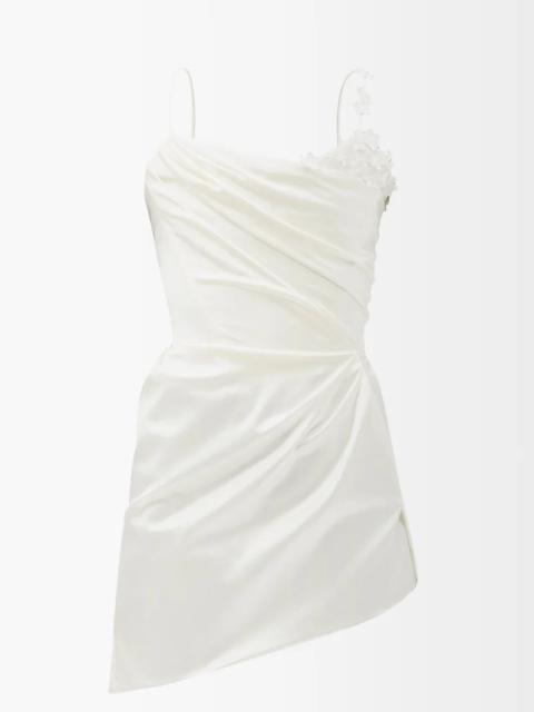 Vivienne Westwood Venus draped satin mini dress