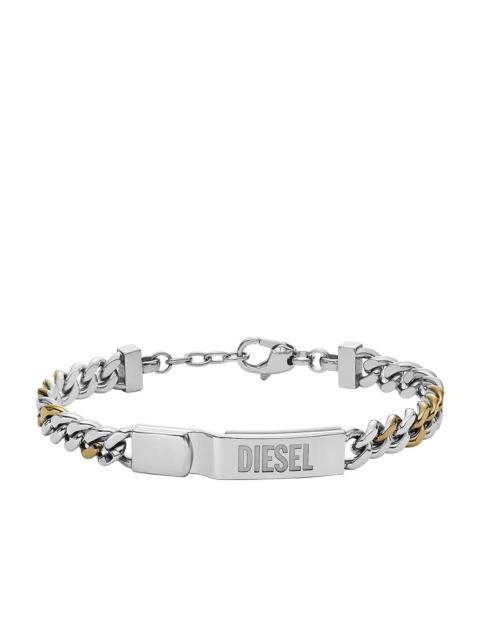 Diesel Silver Men's Bracelet