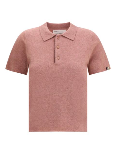 extreme cashmere N°198 Salamander button polo shirt