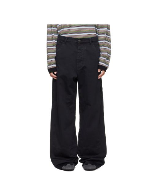 Marni Black Hammer Loop Trousers