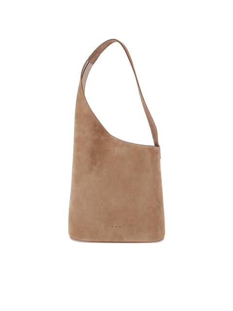 AESTHER EKME Lune suede curved tote bag