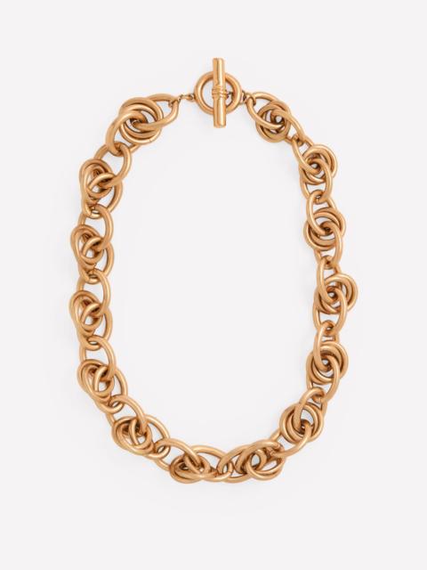 BODEN Double Twist Chain Necklace-Gold Colour