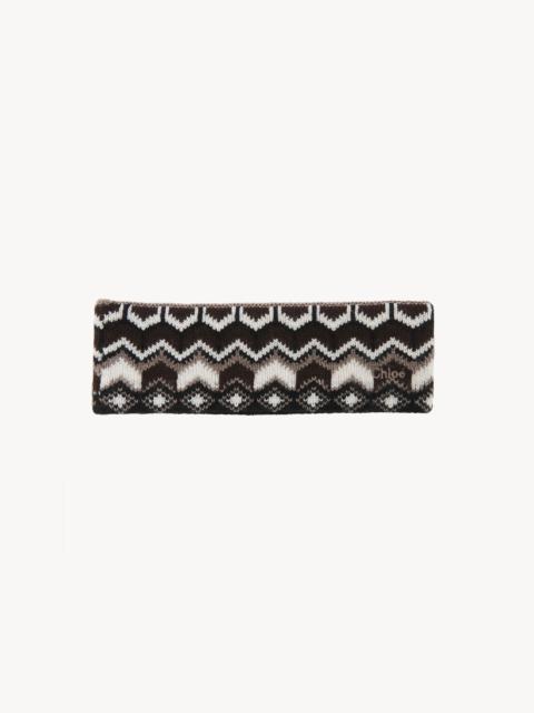 Chloé FAIR ISLE HEADBAND