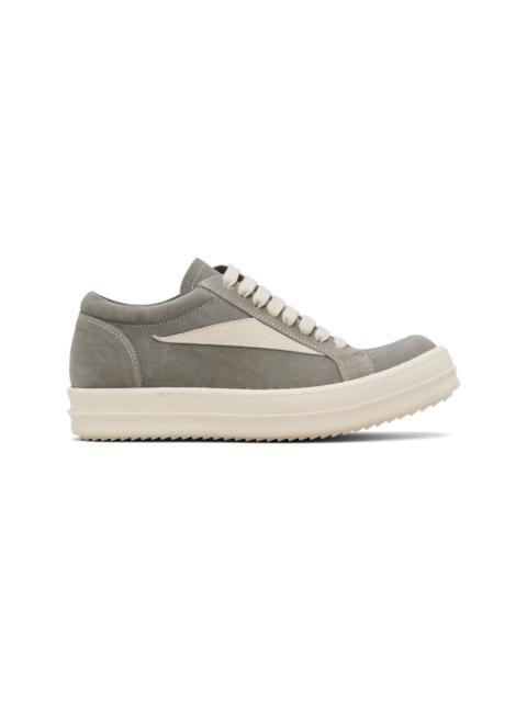 Rick Owens Khaki Temple Vintage Sneakers