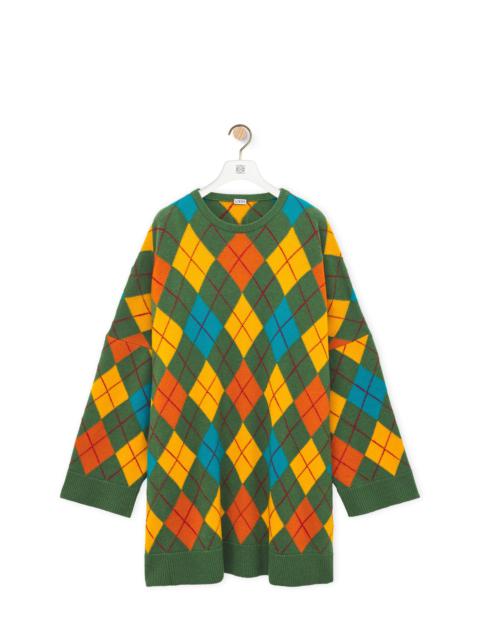 Loewe Argyle dress in wool