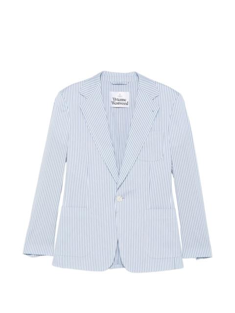 Vivienne Westwood striped single-breasted blazer