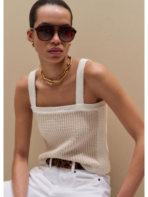 ME+EM Crop Knit Tank