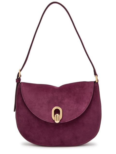 SAVETTE Savette Tondo Small Suede Shoulder bag