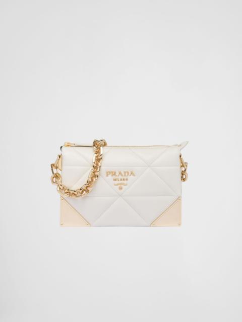 Prada Quilted nappa leather shoulder bag