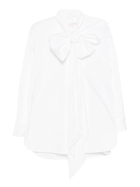 CAROLINA HERRERA bow-detail blouse