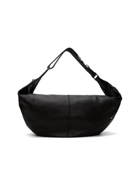 Lemaire Brown Large Quiver Clip Leather Bag