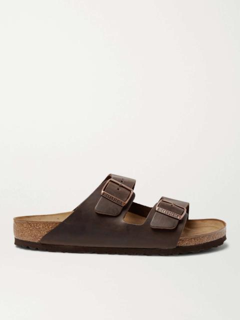 BIRKENSTOCK Arizona Oiled-Leather Sandals