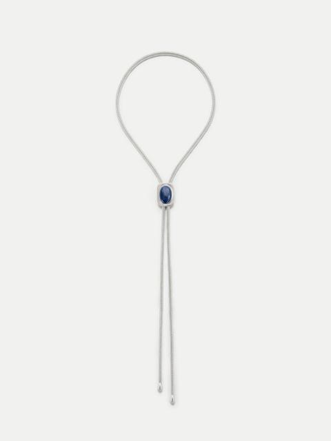 VERONICA BEARD LAPIS CABOCHON BOLO