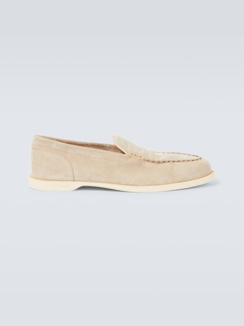 John Lobb Pace 스웨이드 loafers