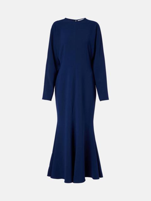 COSTARELLOS Crêpe maxi dress