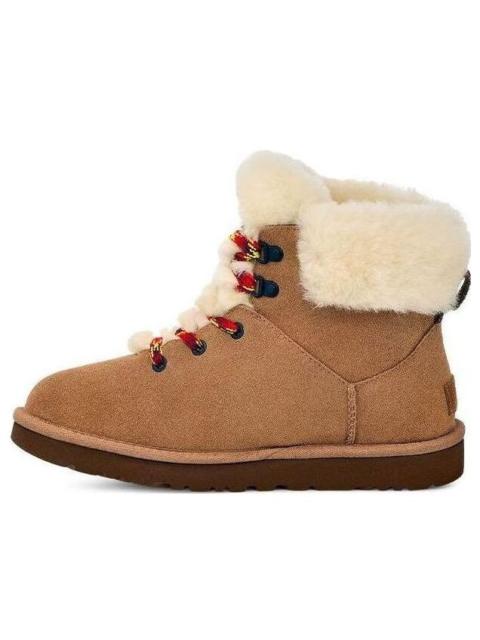 UGG (WMNS) UGG Classic Mini Alpine Lace 'Brown' 1130558-CHE
